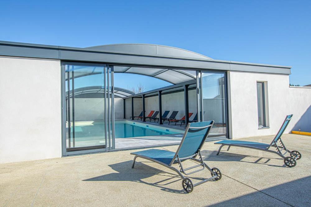 La Fregate Maison Avec Piscine/Parking/Wifi/Plages 5Kms Ле-Мат Экстерьер фото