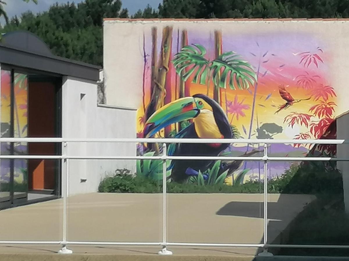La Fregate Maison Avec Piscine/Parking/Wifi/Plages 5Kms Ле-Мат Экстерьер фото